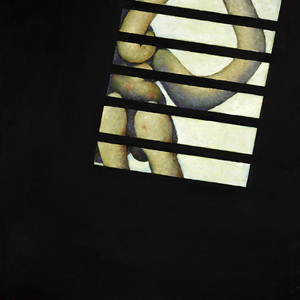 SCHWARZ Hannes, Ohne Titel, 1967, 80x70 cm, ?l auf LeinwandKULTUMUSEUM Graz, Sammlung WolfWN: 61003