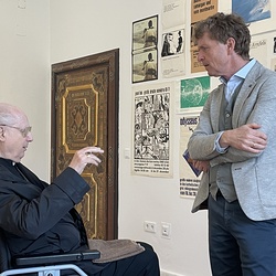 Josef Fink_Im Bann (s)einer großen Erzählung_Kuratorenführung. Foto: KULTUM/Hopper