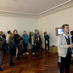 Führung mit Kurator Johannes Rauchenberger durch die Ausstellung 'Auslöschung' von Zlatko Kopljar