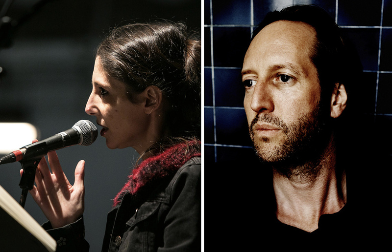 links: Laure Gauthier (Foto: Chama Chereau); rechts: Olivier Mellano (Foto: Richard Dumas)