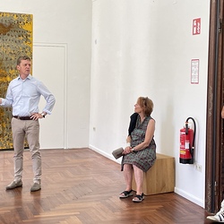 Finissage_Wilhelm Scheruebl_Gehen_Vergehen. Foto: KULTUM/Hopper