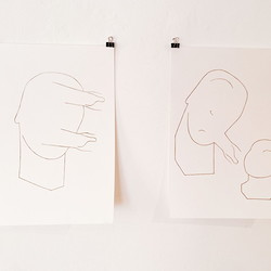Judith Zilllich: MUTTER GOTTES. (Ikonen 2018–2021), Eitempera auf PapierKULTUM Galerie, 12. Nov. 2021 bis 12. Feb. 2022. Kurator: Johannes Rauchenberger
