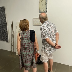 Finissage_Wilhelm Scheruebl_Gehen_Vergehen. Foto: KULTUM/Hopper