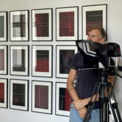 PETER ANGERER_GEHEN & BLEIBEN_Filmdreh. Foto: KULTUM/Hopper