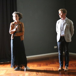 KURATORINNENFÜHRUNG, Juli 2021, Ausstellung EINATMEN-AUSATMEN. Foto: KULTUM