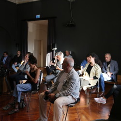 Literatur.Gegenüber, WIR WACHEN IN FREMDEN AUGEN, 20210609. Foto: KULTUM