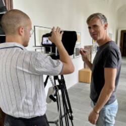 PETER ANGERER_GEHEN & BLEIBEN_Filmdreh. Foto: KULTUM/Hopper