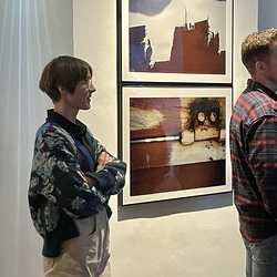 Josef Fink_Im Bann (s)einer großen Erzählung_Kuratorenführung. Foto: KULTUM/Hopper