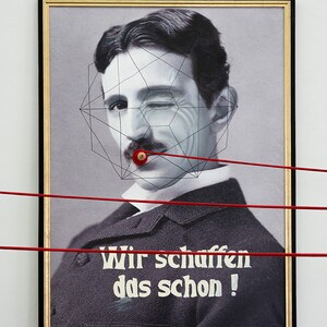 Zenita Komad, Wir schaffen das schon, 2023, 150 x 110 x 15 cm