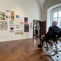 Josef Fink_Im Bann (s)einer großen Erzählung_Kuratorenführung. Foto: KULTUM/Hopper