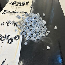 Aufbau der Ausstellung: Zenita Komad: NIE WIEDER KRIEG!KULTUM MUSEUM Graz, Jänner 2024Foto: KULTUM/Aufbauteam