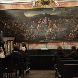 Lange Nacht der Museen, 4. Oktober 2025: Alte Bilder von, aus, ?ber Gott... Die Botschaft der Bilder im Minoritensaal: Führung mit Dr. Johannes Rauchenberger durch den Minoritensaal