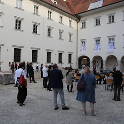 Ausstellungseröffnung, EINATMEN - AUSATMEN, 2. Juni 2021, Foto: KULTUM