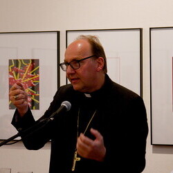 Ausstellungser?ffnung: GOTT HAT KEIN MUSEUM. Aspekte von Religion in Kunst der Gegenwart, (50 Jahre KULTUM), steirischer herbst 25: Er?ffnung mit Bischof Hermann Glettler (Innsbruck) und Kurator Johannes Rauchenberger 26. September 2025