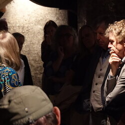 aktuelle kunst in Graz, Galerientage 2026: Künstleringespräch mit Claudia Schink und Themenführung #14 bei 'Gott hat kein Museum' mit Kurator Johannes Rauchenberger.  KULTUMUSEUM Graz, 25.4.2026