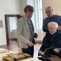 Josef Fink_Im Bann (s)einer großen Erzählung_Kuratorenführung. Foto: KULTUM/Hopper