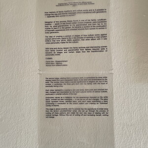 Eröffnung der Ausstellung: 'Margo Sarkisova: Reflections on Identity'; Kuratorin/Curator: Nastia Khlestova KULTUM Graz, 16.12.2023 In Kooperation mit   Foto: J. Rauchenberger