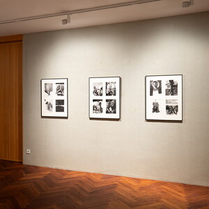 Ausstellungsansichten: 'Im Bann (s)einer großen Erzählung: Josef Fink (1941–1999), KULTUM Graz, 28.2.–19.4.2025 Kurator*in: Elisabeth Koller, Johannes Rauchenberger