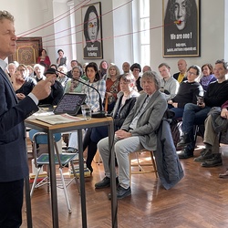 Zenita Komad_Ausstellungseröffnung_3.2.2024. Foto: KULTUM/A. Hopper