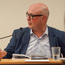 Literaturhotel 'Der Dichter Dominik Steiger (mühelos) stüsselchens' am 10. April 2026 mit Monika Rinck und Thomas Eder