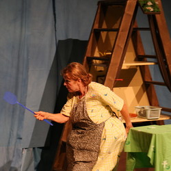 Frau Meier die Amsel, Mezzanintheater, JUNGES PUBLIKUM, September 2021. Foto: KULTUM