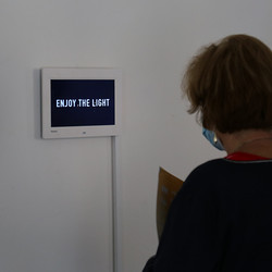 NINAVALE. Ausstellungseröffnung. 'Paradise is temporarily closed. God' KULTUM Graz, 24. Oktober 2020. Foto: KULTUM/Andrea Hopper