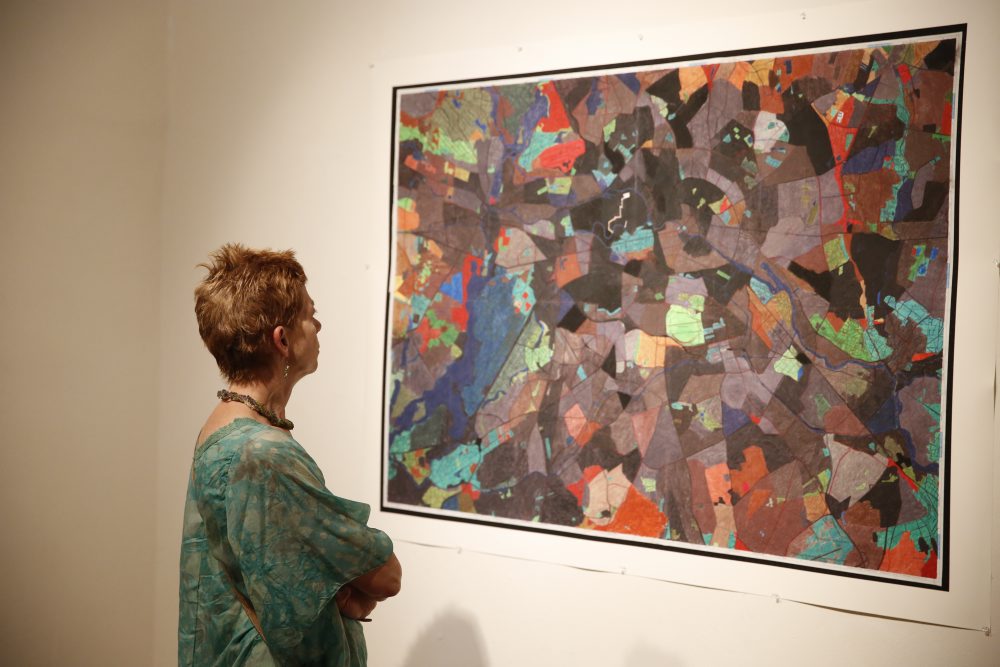 Eröffnung der Ausstellung: Shimon Lev: OBJECTS OF MEMORY, 18. Juni 2014, Kurator: Johannes Rauchenberger; Foto: Clemens Nestroy