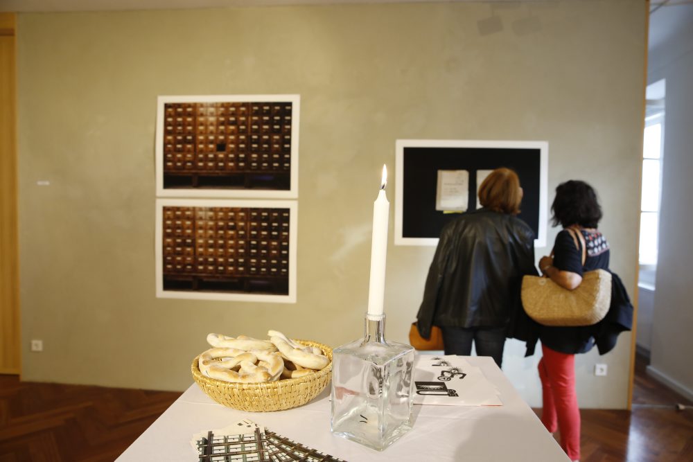 Er?ffnung der Ausstellung: Shimon Lev: OBJECTS OF MEMORY, 18. Juni 2014, Kurator: Johannes Rauchenberger, Foto: Clemens Nestroy