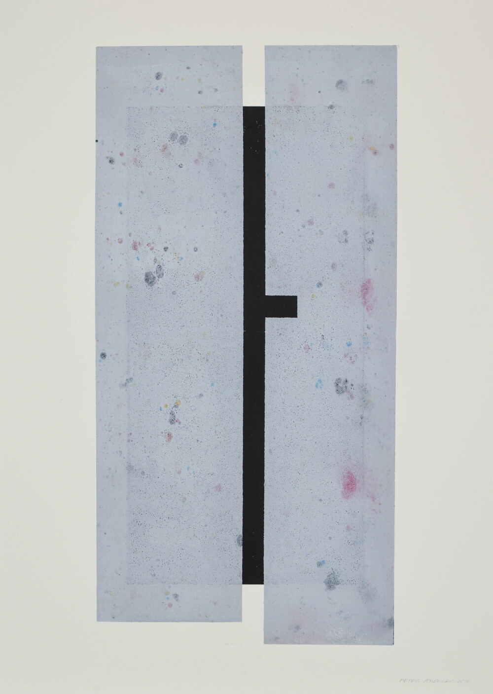 Peter Angerer: „Öffnungen“, 2020,Grafikunikate (Flachdruck), Papierformat je 59,4 x 42cm