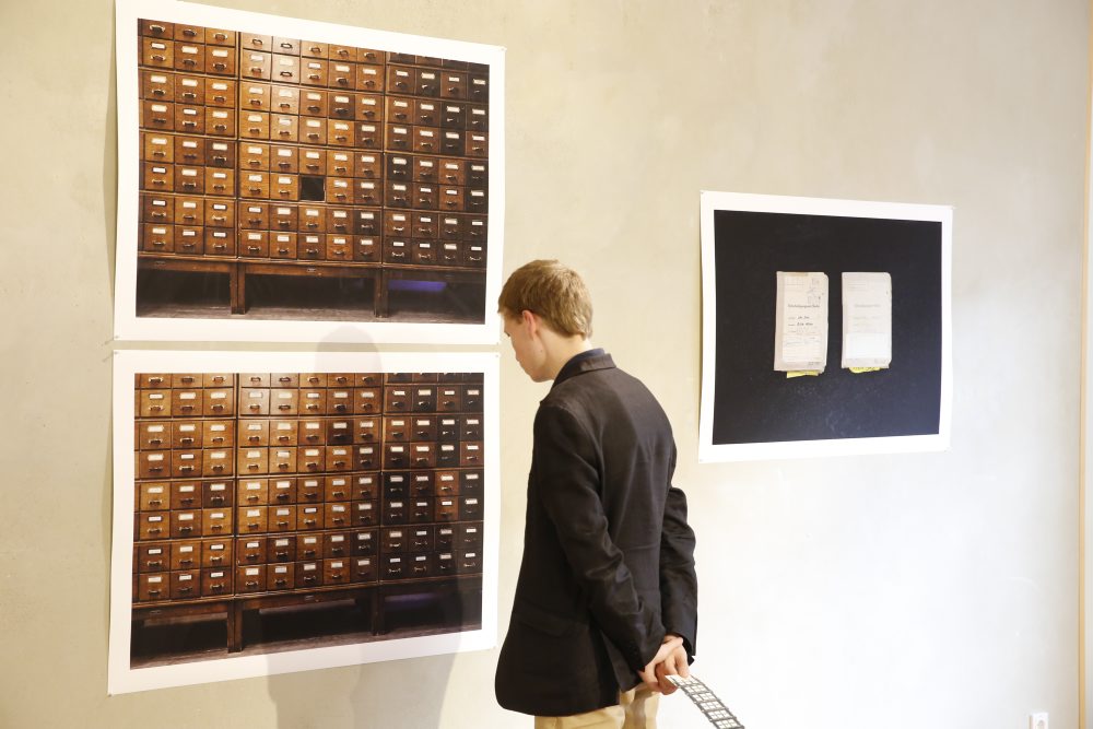 Eröffnung der Ausstellung: Shimon Lev: OBJECTS OF MEMORY, 18. Juni 2014, Kurator: Johannes Rauchenberger; Foto: Clemens Nestroy