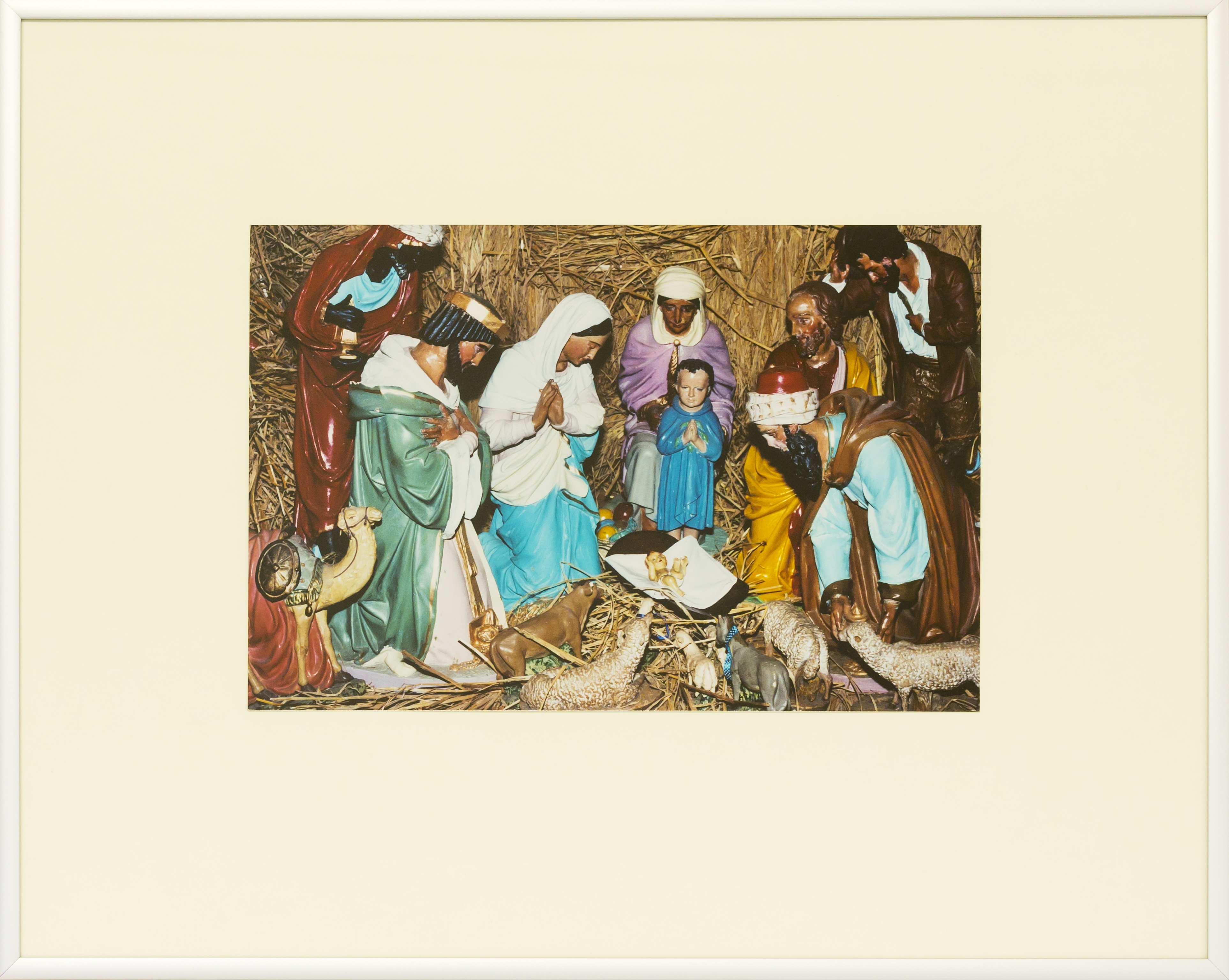 St. Thomas Cathedral, Fort, Mumbai 2012 The donkey, the hay, the ox, shepherds, Joseph, the carpenter, Mary, mother of Jesus, Jesus, the light of the world KULTUM depot Graz from: Paul Albert Leitner: CHRISTMAS – A UNIVERSAL MESSAGE (2014)